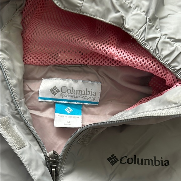 Columbia Light Gray Hooded Jacket - Picture 2 of 3